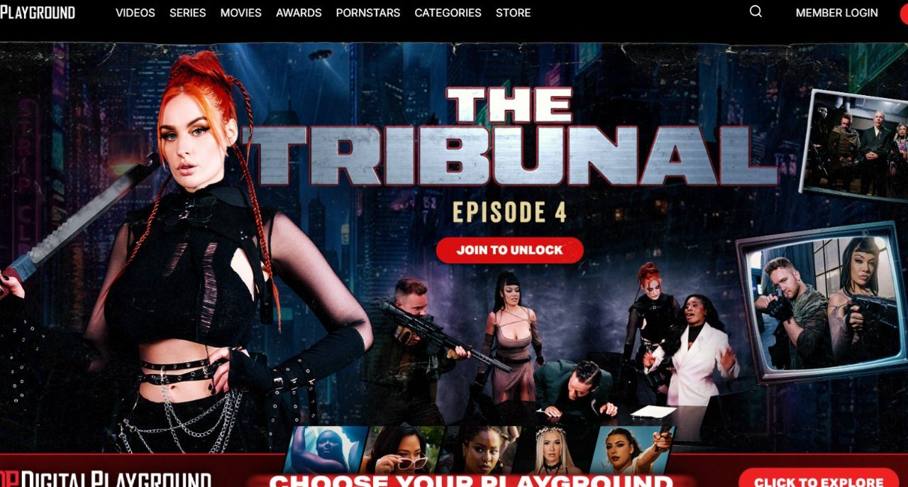 Digital Playground Free Trial: the Digital Playground home page in September 2026