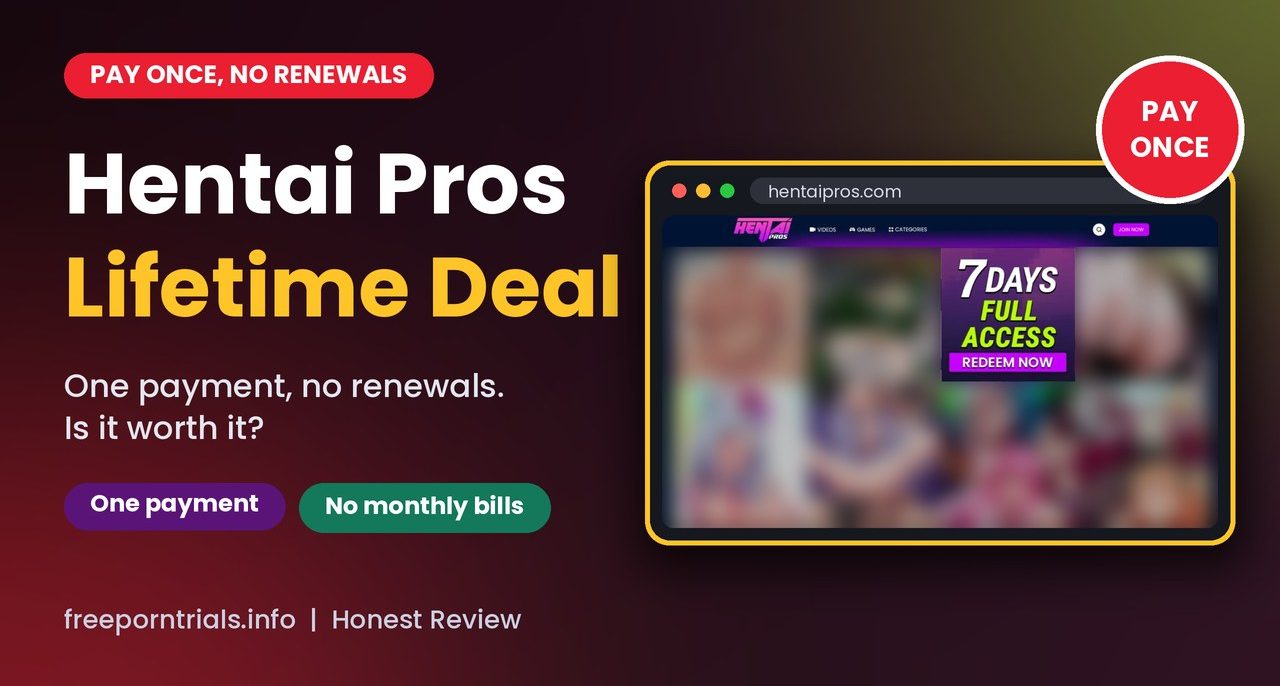 Hentai Pros Lifetime Deal: One Payment for the Whole Library (2026)