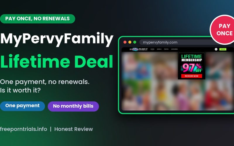 MyPervyFamily Lifetime Deal: Up to 97% Off, Pay Once (2026)