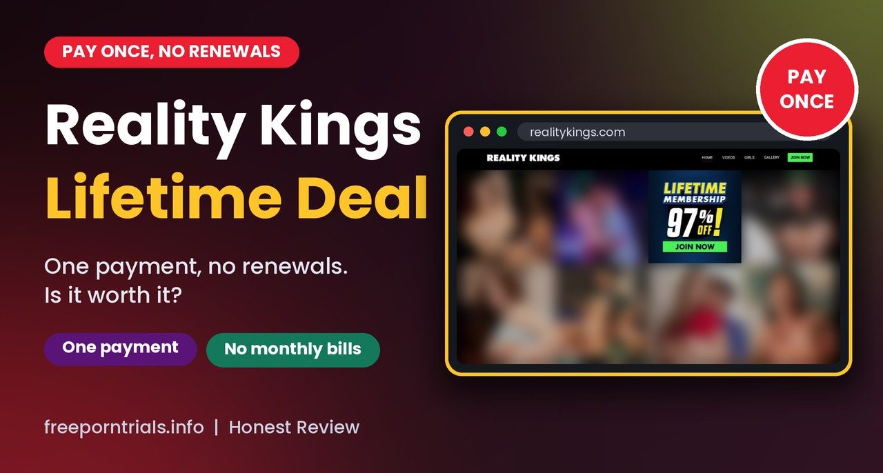 Reality Kings Lifetime Deal: 40+ Sites for One Payment (2026) Reality Kings Lifetime Deal: 40+ Sites for One Payment (2026)