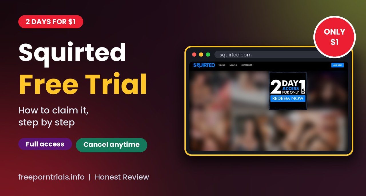 Squirted Free Trial: 2 Days of Full Access for $1 (2026)
